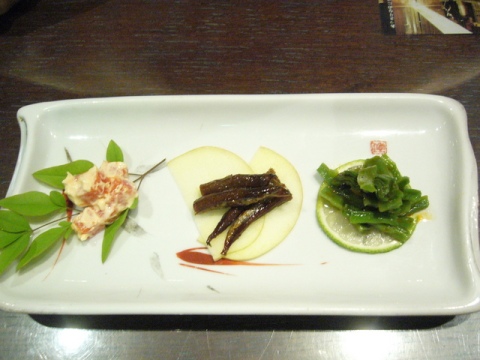 日式三點小菜